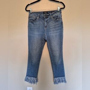 Earl Jean With Frayed Hem